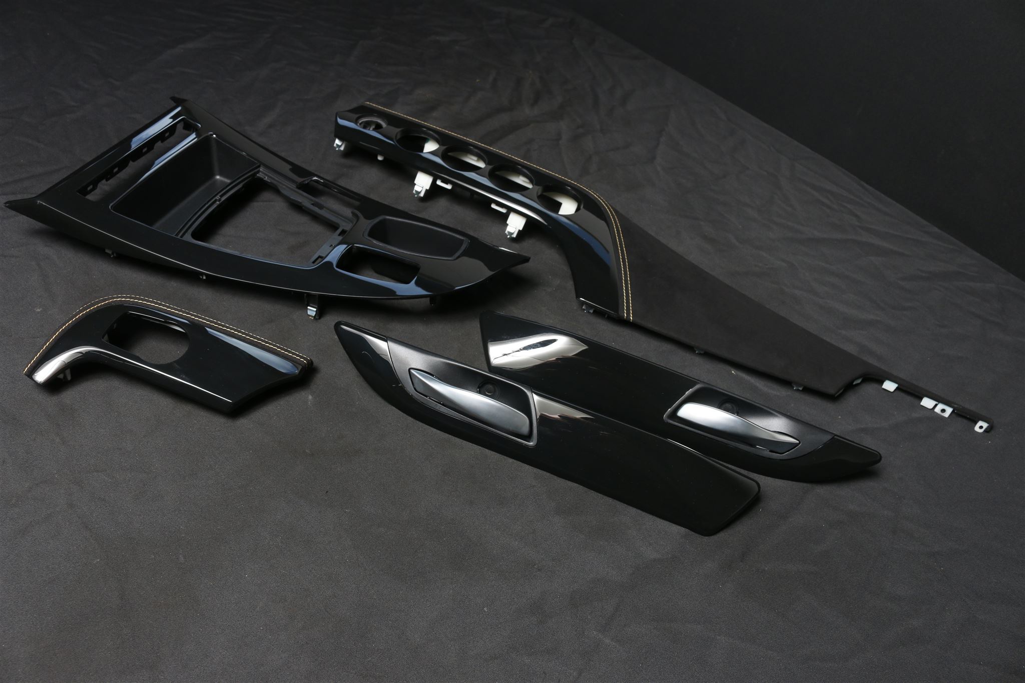 BMW Z4 E89 Set Interior Trims Black Alcantara for Rhd Right Hand Drive